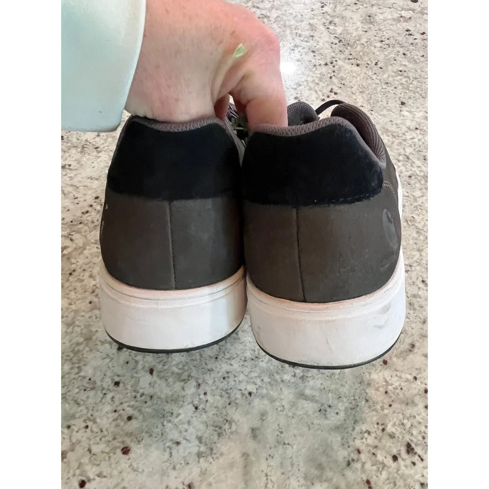 Carhartt‎ Detroit Leather Sneakers Grey Mens 13 FC2123-M